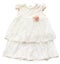Beautiful isolated dress for little princess baby-girl.