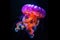 The Beautiful jelly fish in the water with Ai Generated