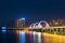 Beautiful jiujiang night view