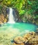 Beautiful Kaeng Nyui Waterfalls. Laos landscape.