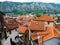 Beautiful Kotor panoramic view, traditional houses and church