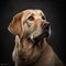 Beautiful Labrador dog, ultra realistic, Generative Ai