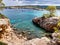 Beautiful lagoon at Ibiza