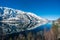 Beautiful lake Achensee in winter, Austria Alps in Tyrol, Austria