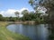 Beautiful lake at Clinton, Gladstone, Qld, Australia