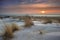 Beautiful Lake Huron Sunrise, Michigan USA