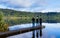 Beautiful Lake Ianthe on the West Coast, New Zealand