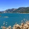 Beautiful lake Sonoma Northern California