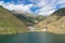 Beautiful lake in summer along the way to Babusar pass, Pakistan