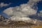 Beautiful landscape in the abruzzo apennines, national park of Gran Sasso