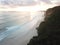 Beautiful landscape aerial view at Bawana beach, Sumba island