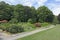 Beautiful landscape in Arnold Arboretum of Harvard University, Boston