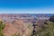Beautiful landscape around the famous Bright Angel Trail