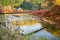 Beautiful landscape in autumn at Korankei, Japan