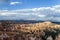 Beautiful landscape in Bryce Canyon with magnificent Stone formation