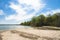 Beautiful landscape. Calm river, sandy beaches.