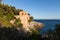 Beautiful landscape of the Cote d`Azur. Menton, France.
