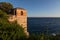 Beautiful landscape of the Cote d`Azur. Menton, France.
