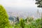 Beautiful landscape of downtown Bogota from Monserrate