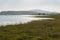 Beautiful landscape of the Ebro reservoir, Cantabria