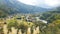 Beautiful landscape of faverite top view of Shirakawago Village