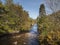 Beautiful landscape of Glendalough in the Wicklow Mountains of Ireland