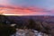 Beautiful Landscape of Grand Canyon at susnset