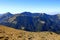 Beautiful landscape of Hehuanshan North Peak Trail at Hehuanshan National Forest Recreation Area