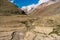 Beautiful landscape of Himalaya mountains in Zanskar valley in summer season, Ladakh region, North India