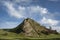 Beautiful landscape image of Parkhouse Hil viewed from Chrome Hill in Peak District National Park in early Autumn