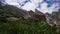 Beautiful landscape of Karakorum mountain in summer, Laila Peak and Gondogoro Glacier Khuspang camp, K2 trek, Pakistan