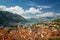 Beautiful landscape of Kotor Bay, Montenegro, Adriatic sea