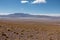 Beautiful landscape of a lagune in the altiplano in bolivia