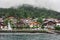 Beautiful Landscape of Lake Brienz and Old Town Interlaken, Switzerland., Cityscape Scenery and Architecture Building of Swiss