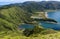 Beautiful landscape of Lake of Fire Lagoa do Fogo in SÃ£o Miguel Island, Azores - Portugal