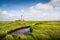 Beautiful landscape with lighthouse at North Sea, Germany