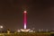 Beautiful landscape of Monas Monument, the icon of Jakarta in the night