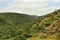 Beautiful Landscape of Mountain. Green Forest or Jungle with Mountain Heel and Cloud Sky.