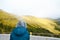 Beautiful landscape of mountain in Hehuanshan national forest reception area,Nantou country,Taiwan