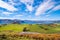 Beautiful landscape of the mountains and Lake Wanaka. Roys Peak Track, South Island, New Zealand. I