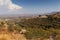 Beautiful landscape in the mountains. Lovely view of the Mountains. Mountain serpentine, olive plantations. Postcard view