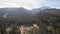 Beautiful landscape of mountains, view at Zakopane from the top of Gubalowka