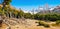 Beautiful landscape with Mt Fitz Roy in Los Glaciares National Park, Patagonia, Argentina, South America