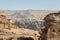 Beautiful Landscape near Monastery ad deir, ancient city of Petra