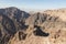 Beautiful Landscape near Monastery ad deir, ancient city of Petra
