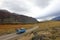 Beautiful landscape near Paso Roballos, Argentina and Chile