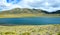 Beautiful landscape in New Zealand with lake Tennyson and mountains. Molesworth station, South Island