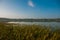 Beautiful landscape overlooking the lake Coba, Mexico, Yucatan