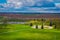 Beautiful landscape, picture taken from the sculptural complex with the stela Minsk-Hero City and the Museum of the