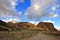 Beautiful landscape at Piedra Parada, Chubut valley, Argentina